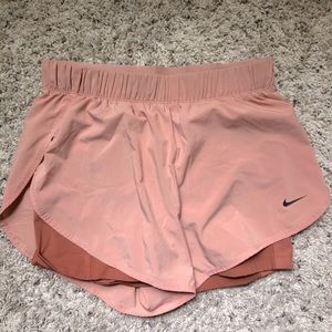 Peach Colored Nike Shorts